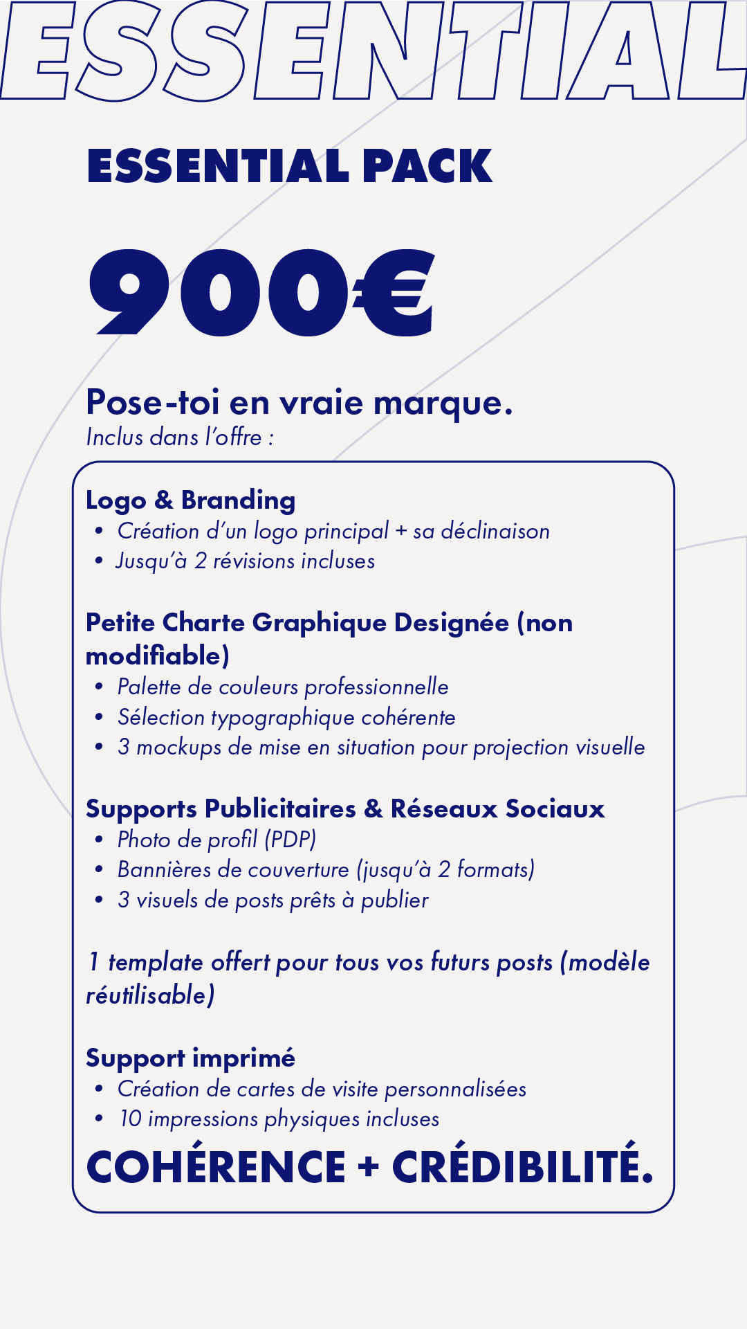 Essential Pack - 900€